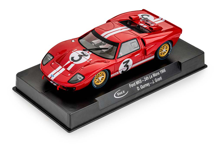 SLOT IT Ford GT 40 MK II #3  LeMans 1966 red